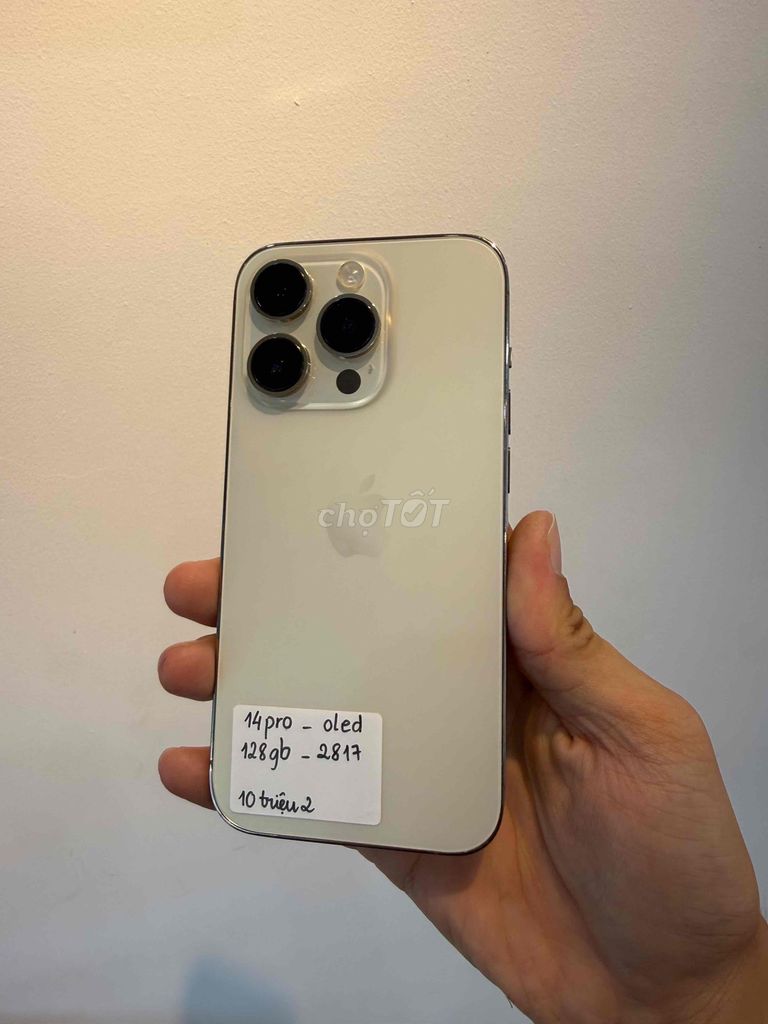 iPhone 14 Pro 128GB 9tr7. Mua bán Điện thoại tại Thành phố Huế Thừa Thiên Huế được đăng bởi Pan Phone hình 1