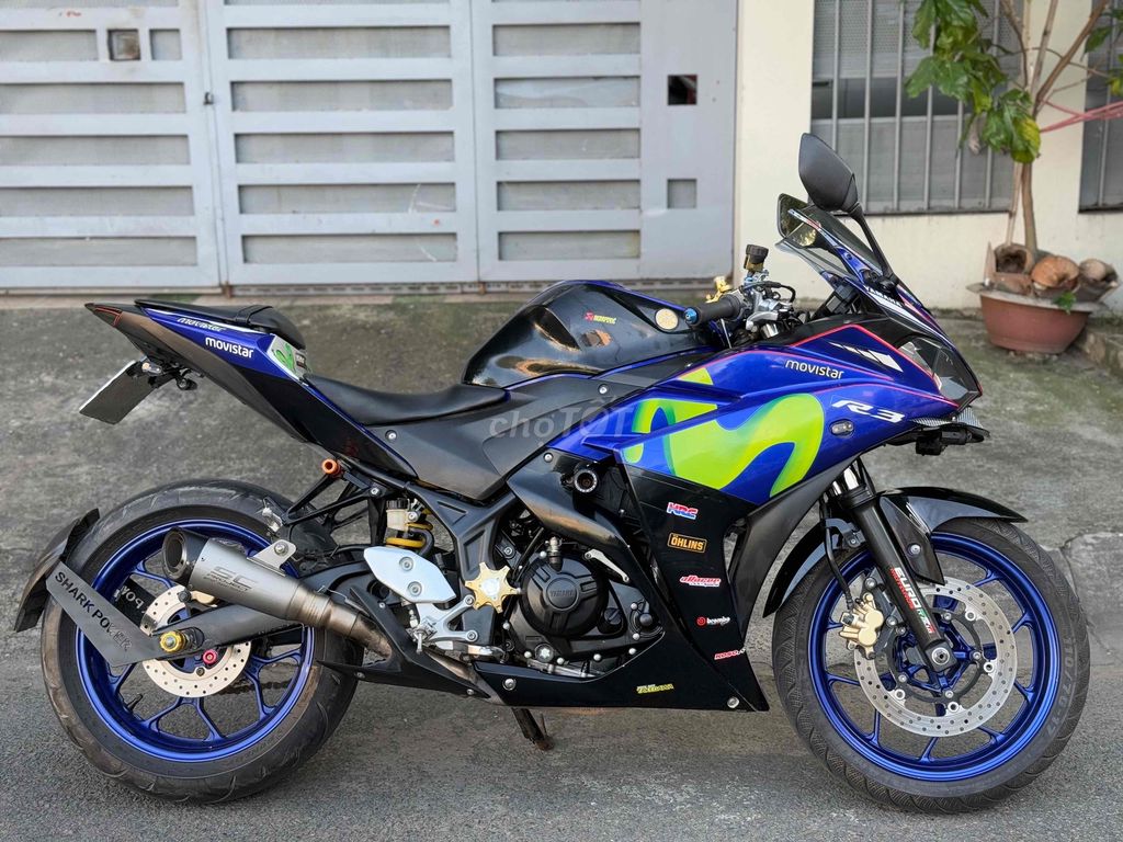 Yamaha R3 2017 Mobistar , zin đẹp bstp chính chủ