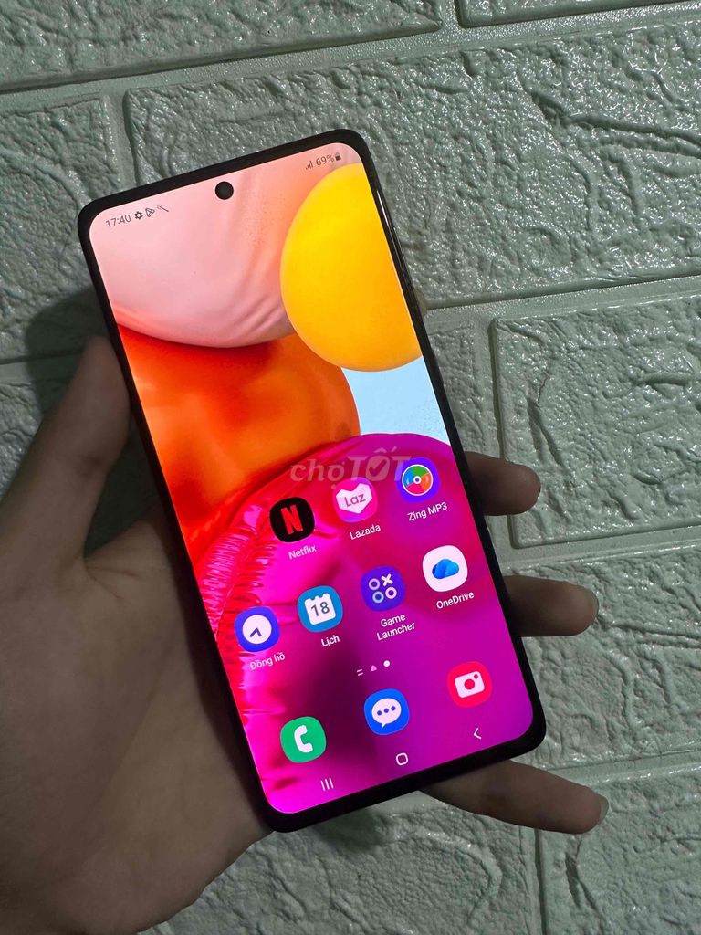 Samsung Galaxy A71 128GB Hồng. Mua bán Điện thoại tại Huyện Long Hồ Vĩnh Long được đăng bởi Nguyễn Bảo hình 1