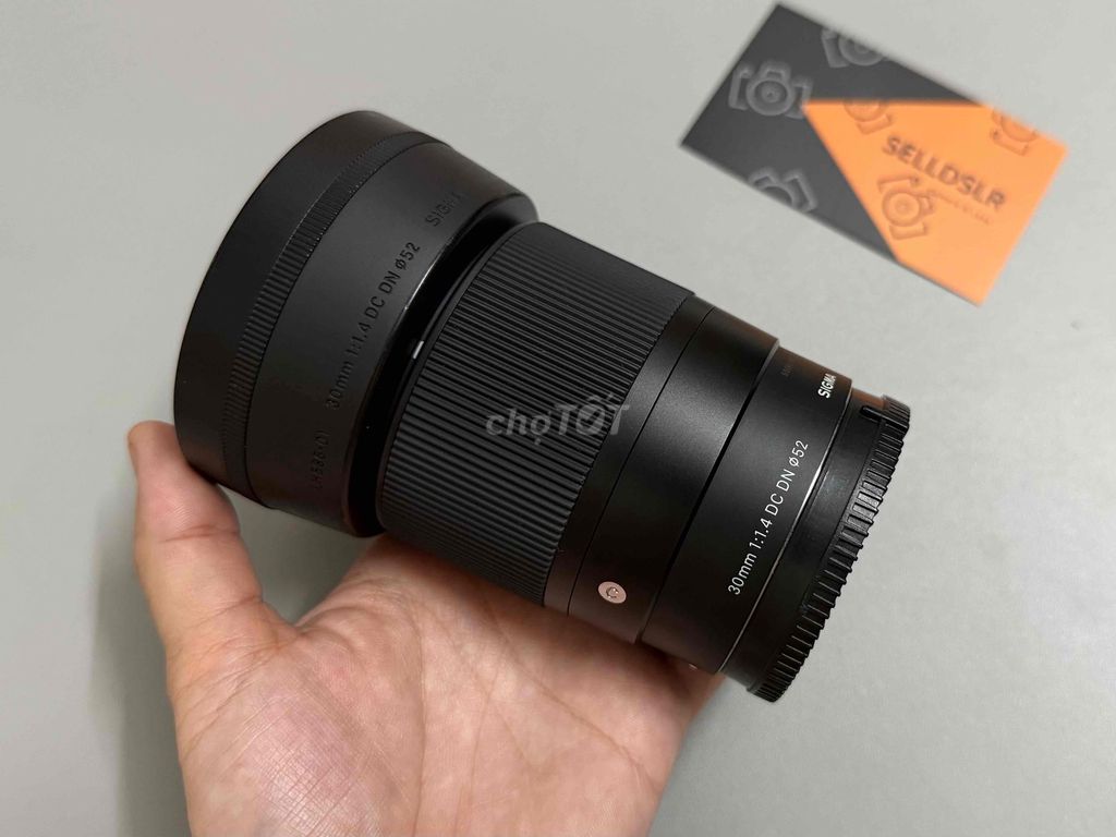 Sigma 30F1.4 DC DN for sony đẹp