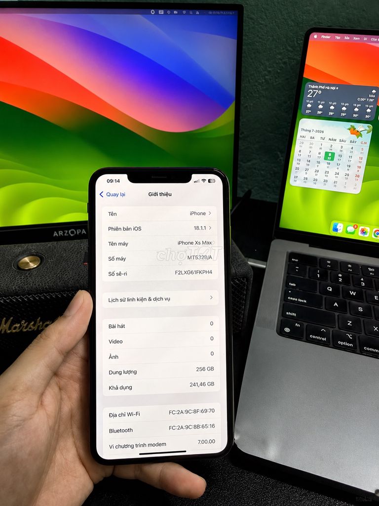 Apple iPhone Xs Max 256GB Gold Đã sử dụng. Mua bán Điện thoại tại Quận Hai Bà Trưng Hà Nội được đăng bởi mạnh diệp hình 1