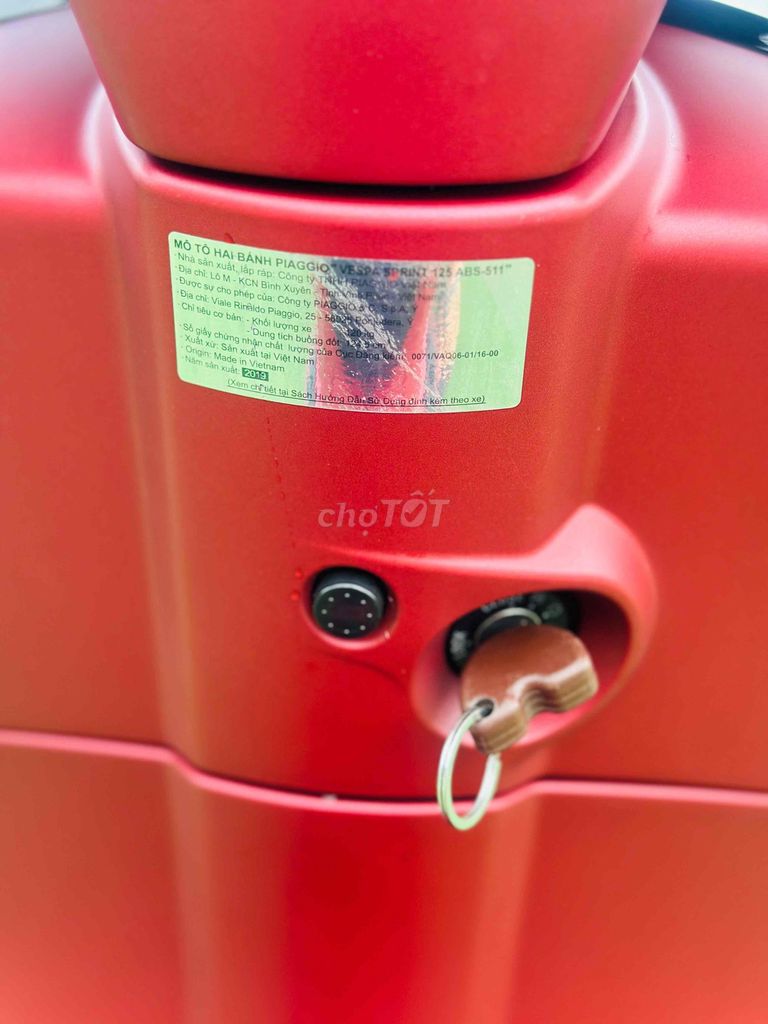VESPA SPRINT ABS 2019 ODO THẤP XE ĐẸP QUÁ MỚI [GOP. Mua bán Xe máy tại Huyện Chợ Mới An Giang được đăng bởi XE MÁY THIỆN PHÁT AN GIANG hình 18