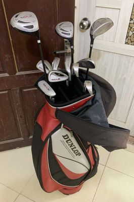 Bộ golf Dunlop fullset gậy golf và túi golf cũ