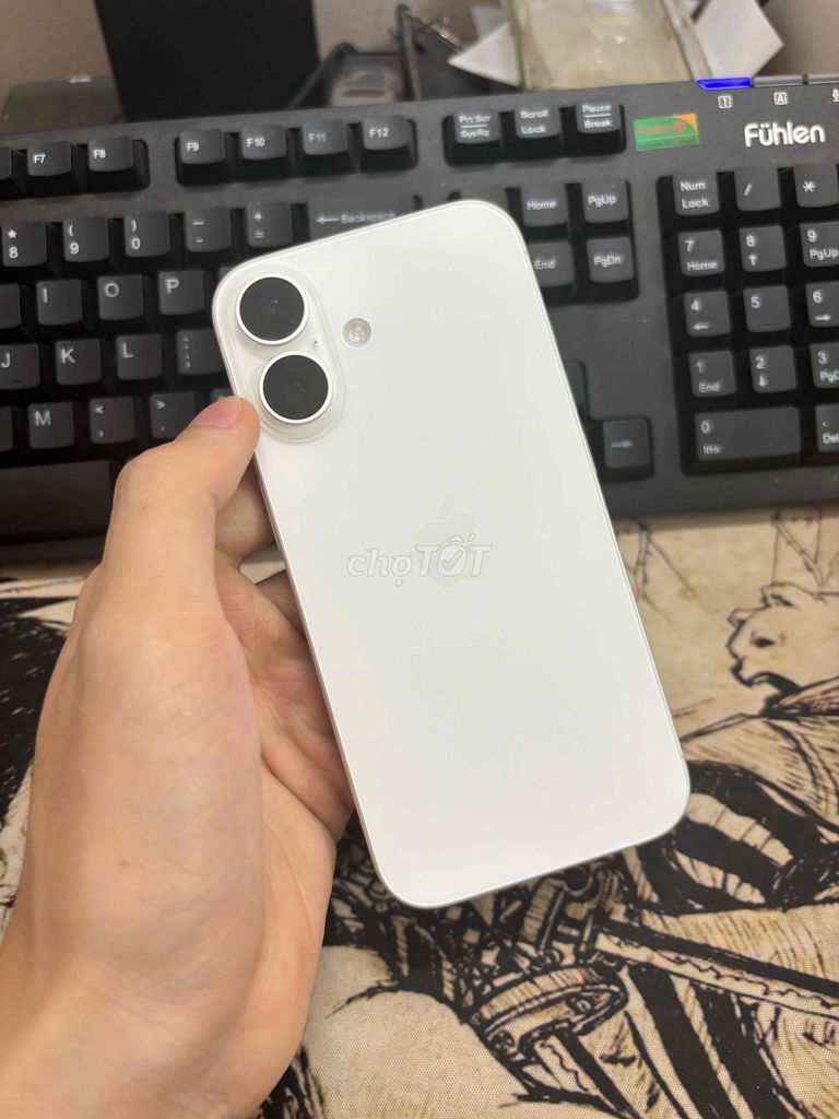 Apple iPhone 16 256GB Trắng zin all. Mua bán Điện thoại tại Quận Cầu Giấy Hà Nội được đăng bởi Dương Văn Sơn hình 1