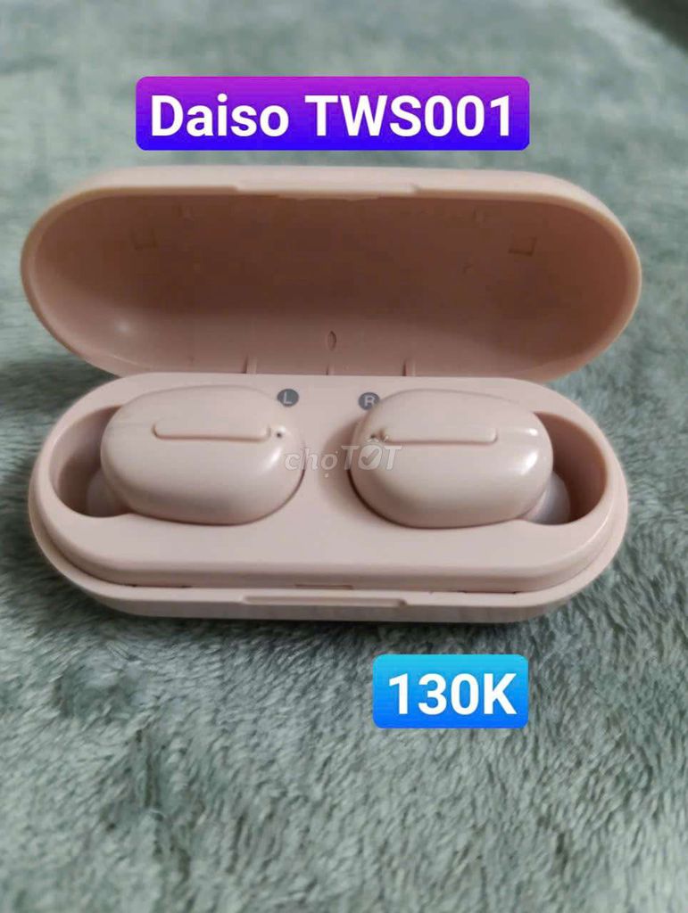 Tai nghe Nhật Bãi chính hãng Daiso, chất lượng tốt