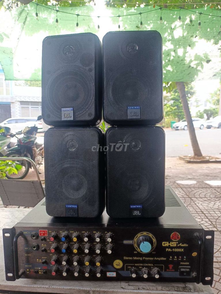 Hệ thống âm thanh JBL Control PA-1000X Đen. Mua bán Tivi, Âm thanh tại Thành phố Thủ Dầu Một Bình Dương được đăng bởi Hải nguyễn hình 1