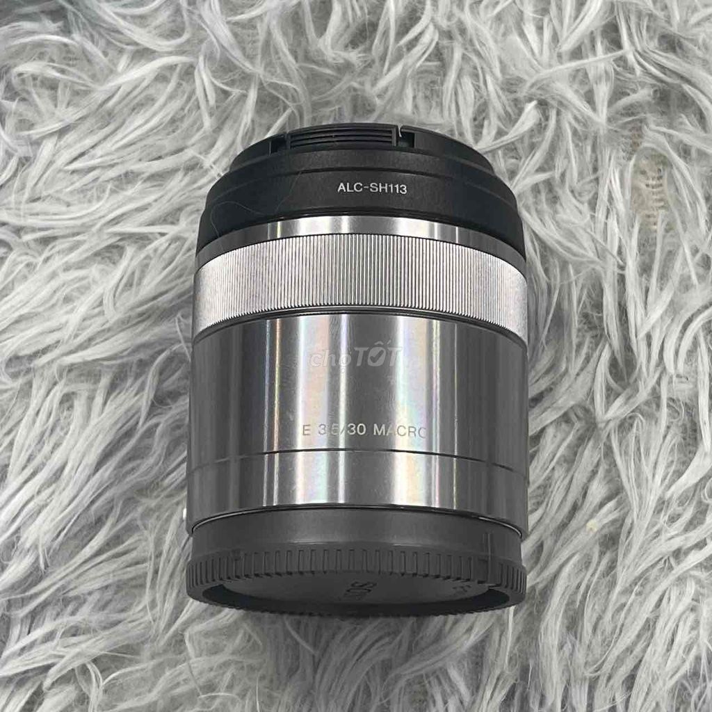 Ống kính Sony E 30mm F3.5 Macro E-Mount APS-C. Mua bán Máy ảnh, Máy quay tại Quận 5 Tp Hồ Chí Minh được đăng bởi Phan Thế Phong  hình 1