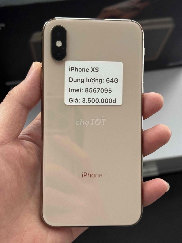 iPhone XS 64GB Vàng gold máy chức năng đầy đủ. Mua bán Điện thoại tại Thành phố Buôn Ma Thuột Đắk Lắk được đăng bởi Nguyễn Hoàng hình 1