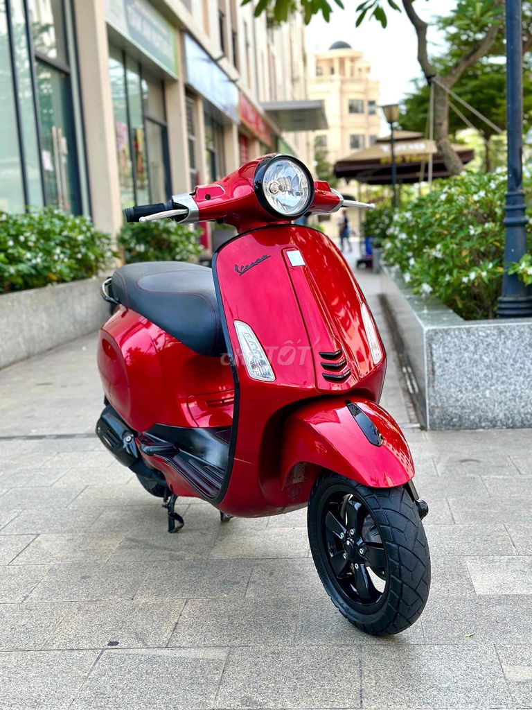 🔀🔀 Primavera 125cc.Đỏ Cherry Tuyệt Đẹp.Ngay Chủ