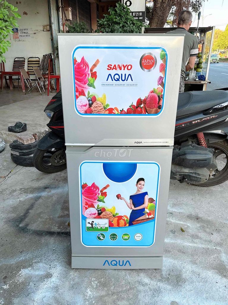 Tủ lạnh Aqua 140 lít Xám. Mua bán Tủ lạnh tại Thành phố Buôn Ma Thuột Đắk Lắk được đăng bởi Tuấn tú hình 1