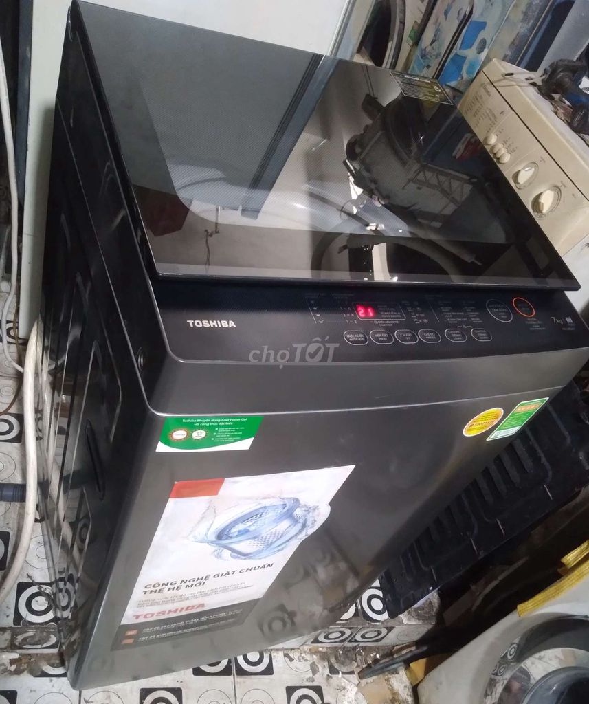 Máy giặt Toshiba 7kg gần như mới.. Mua bán Máy giặt tại Quận 8 Tp Hồ Chí Minh được đăng bởi binh đong hình 1