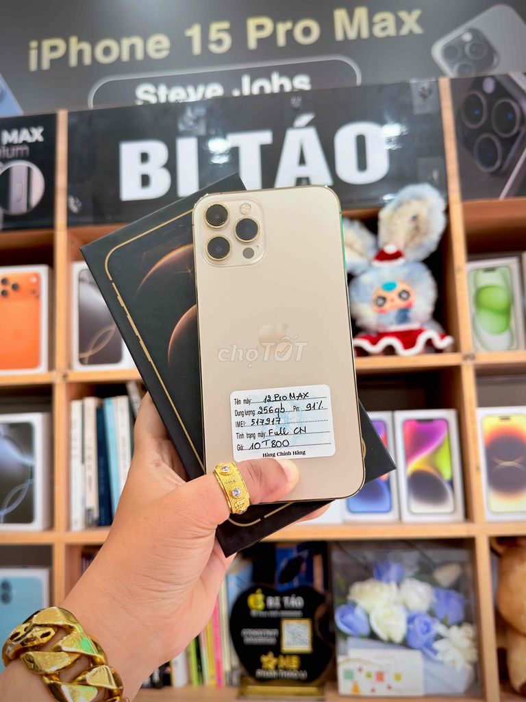 Apple iPhone 12 Pro Max 256GB ios 18.3. Mua bán Điện thoại tại Thành phố Long Xuyên An Giang được đăng bởi Bi Táo Store hình 1