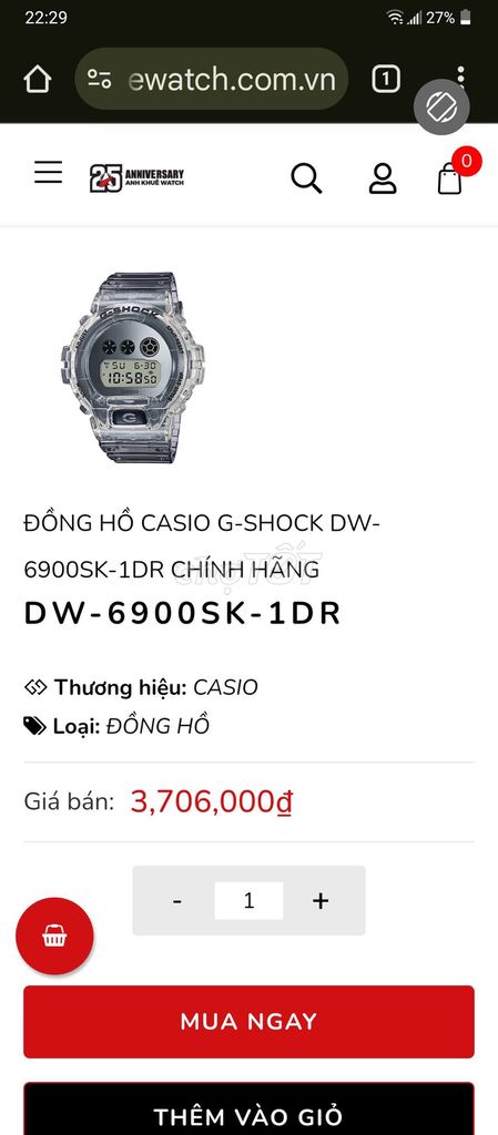 Casio dw 6900sk.