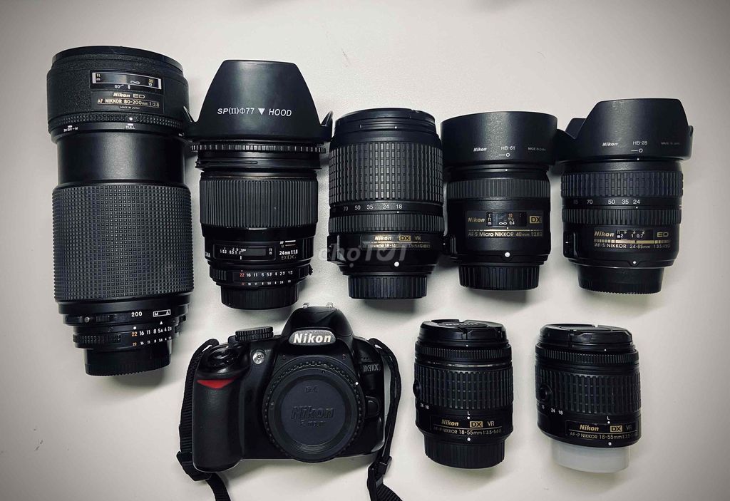 Body nikon D3100 + 6 Lens cho NIKON ạ. Mua bán Máy ảnh, Máy quay tại Quận Hoàng Mai Hà Nội được đăng bởi Trần Duy Thành  hình 1