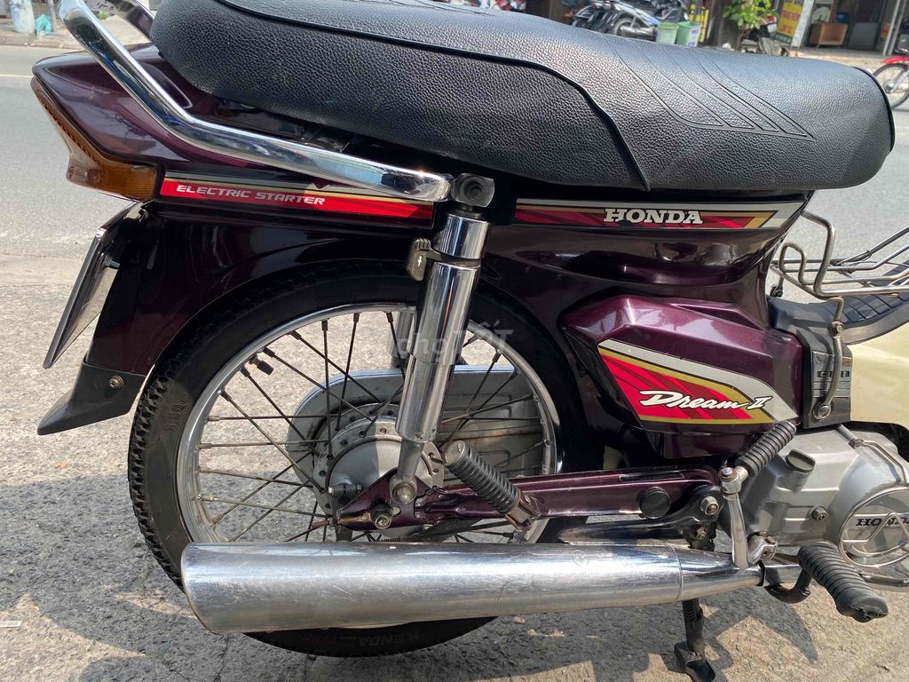 Honda Dream Thái 1997 Nâu đỏ. Mua bán Xe máy tại Huyện Hóc Môn Tp Hồ Chí Minh được đăng bởi xe máy Tùng Liên  hình 8