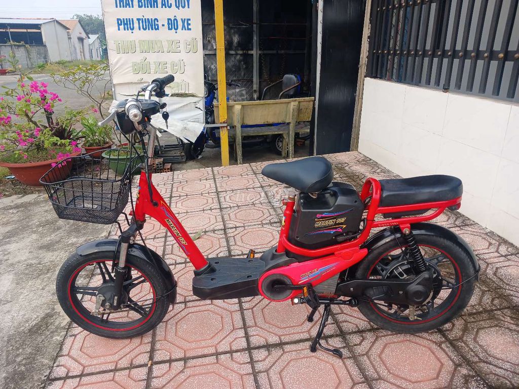 Xe điện chính hãng méc tin 107. Mua bán Xe điện tại Thị xã Bến Cát Bình Dương được đăng bởi Nguyễn Thị ngoan hình 4
