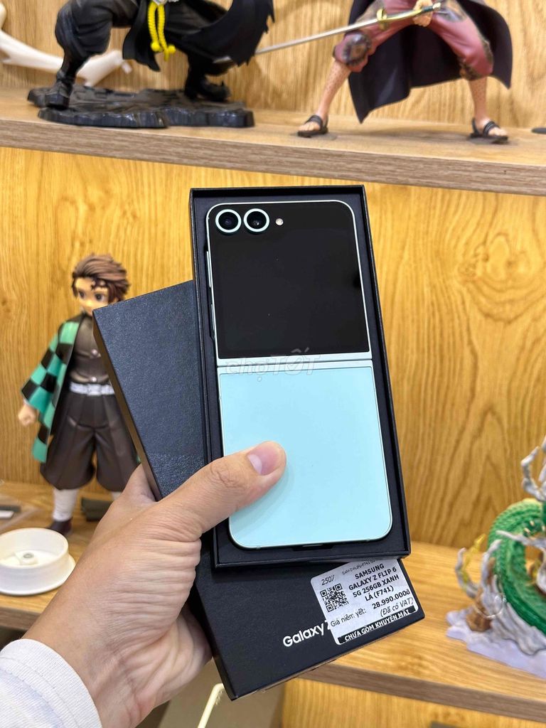 Samsung Galaxy Z Flip6 12GB/256GB Xanh. Mua bán Điện thoại tại Quận 10 Tp Hồ Chí Minh được đăng bởi Hậu Lưu hình 1