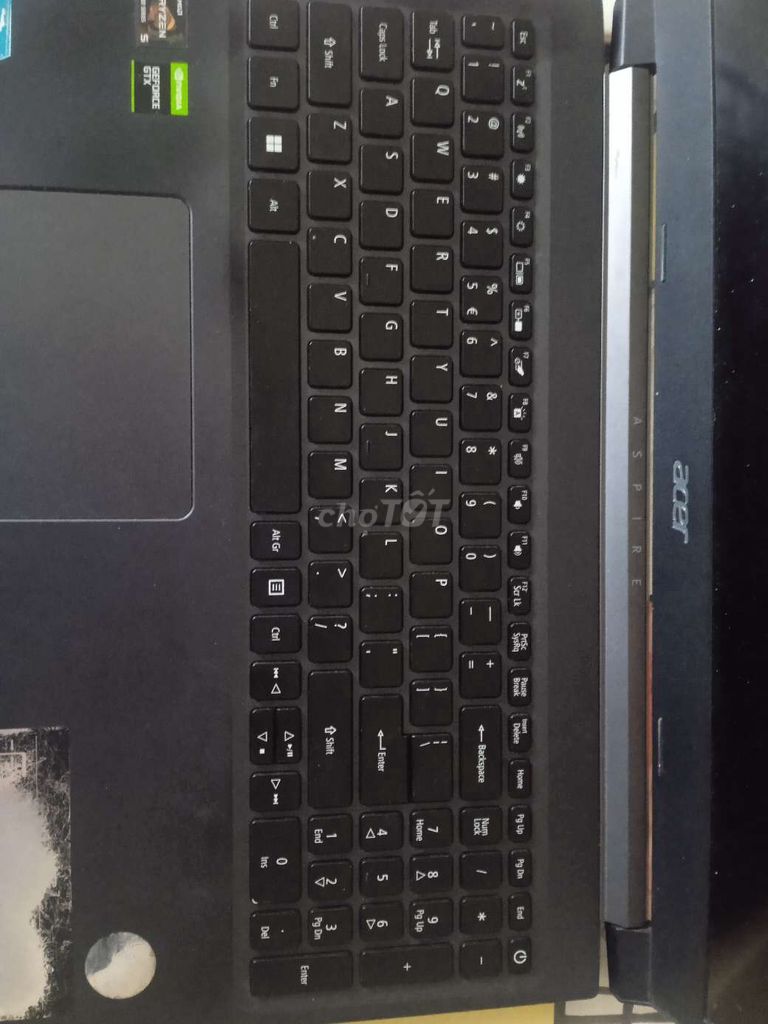 Acer Aspire 7 Gaming A715 R5 8GB/256GB. Mua bán Laptop tại Huyện Tiên Lữ Hưng Yên được đăng bởi Hiến Nguyễn hình 1