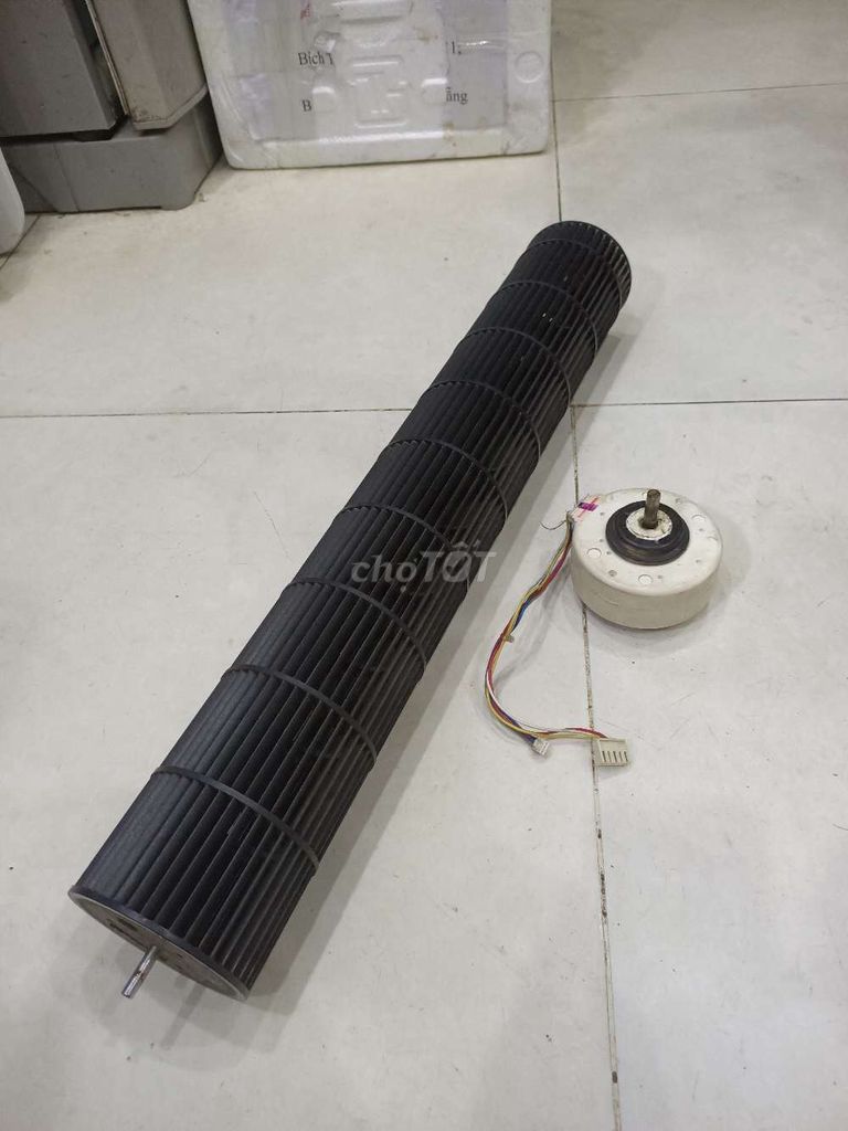 1 bộ Quạt lồng sóc + mô tơ Mitsubishi 1.5 HP.. Mua bán Máy lạnh, điều hoà tại Quận Cẩm Lệ Đà Nẵng được đăng bởi Hoàng Tôn hình 1