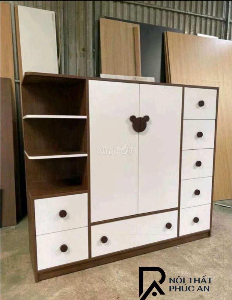 TỦ NHỰA ĐÀI LOAN TAY NẮM KIỂU. 1M25X1M45X40