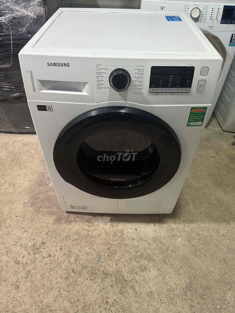 Máy sấy Samsung 9kg Bơm nhiệt Inverter Trắng. Mua bán Máy giặt tại Quận Bình Tân Tp Hồ Chí Minh được đăng bởi Cơ Điện Lạnh NK hình 1