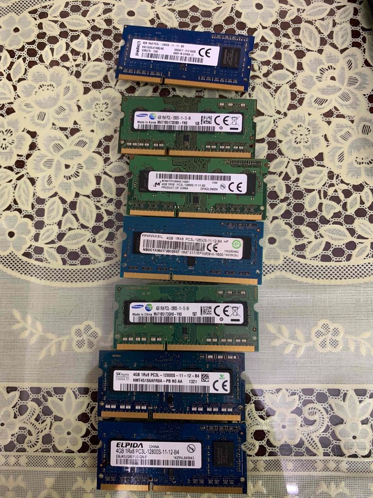 Ddr3-ddr3l 4g hàng tháo máy