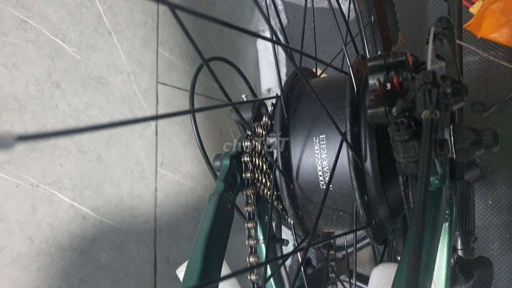 Xe đạp trợ lực điện khung thép cacbon mới đập hộp. Mua bán Xe điện tại Quận Ba Đình Hà Nội được đăng bởi Trung hình 4