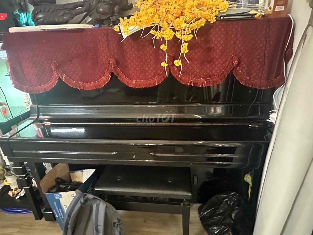 Đàn piano cơ Đen Mới. Mua bán Nhạc cụ tại Quận Hải Châu Đà Nẵng được đăng bởi nhan  hình 1