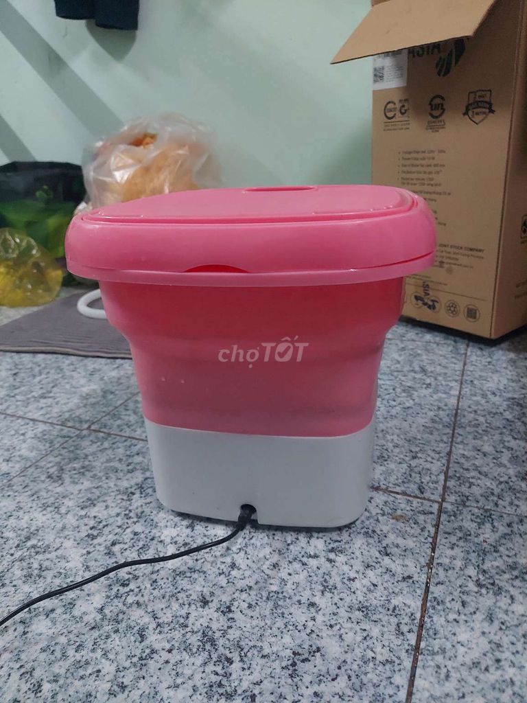 Máy giặt mini cho em bé ko sài còn mới