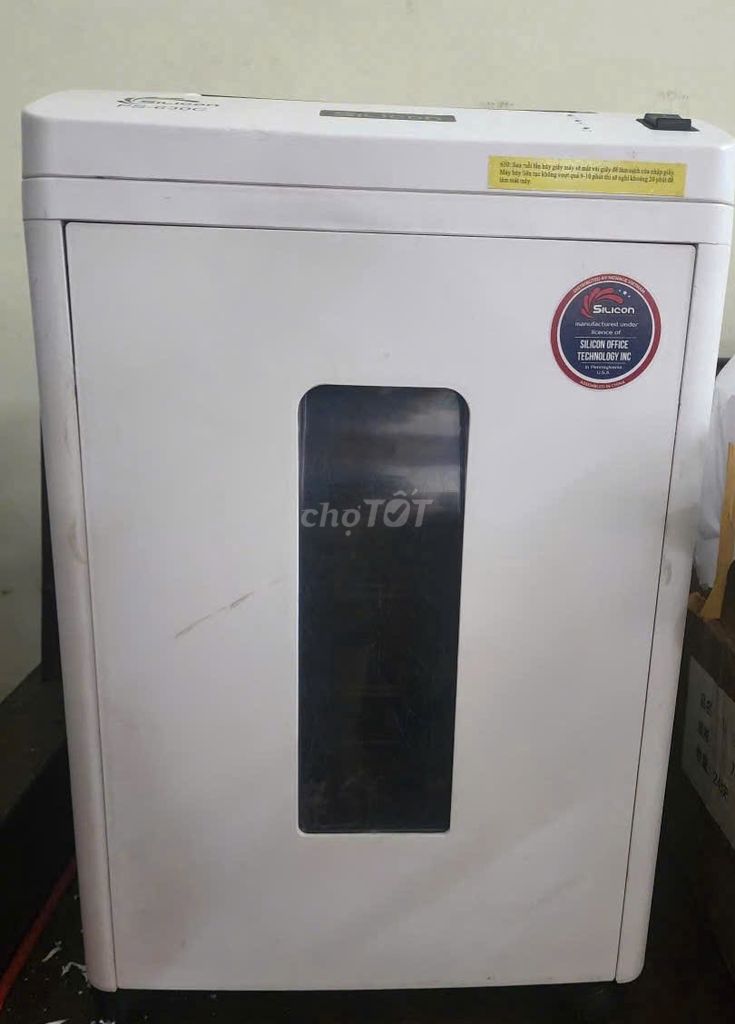 Máy hủy giấy hiệu Silicon PS 630c còn mới 80%
