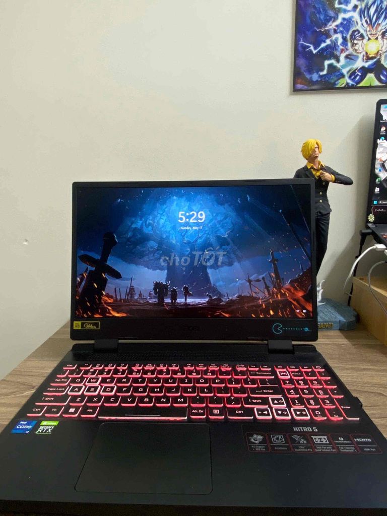 Acer Nitro 5 i512500H, RAM 8GB, 512GB, Card NVIDIA. Mua bán Laptop tại Quận Tân Bình Tp Hồ Chí Minh được đăng bởi Trần Ngọc Thức hình 1