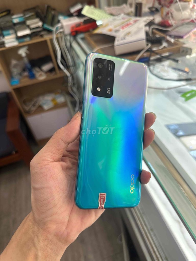 Oppo A93s 5G 256GB Xanh lá. Mua bán Điện thoại tại Quận Thanh Khê Đà Nẵng được đăng bởi Dương khánh alo 04HHT hình 1