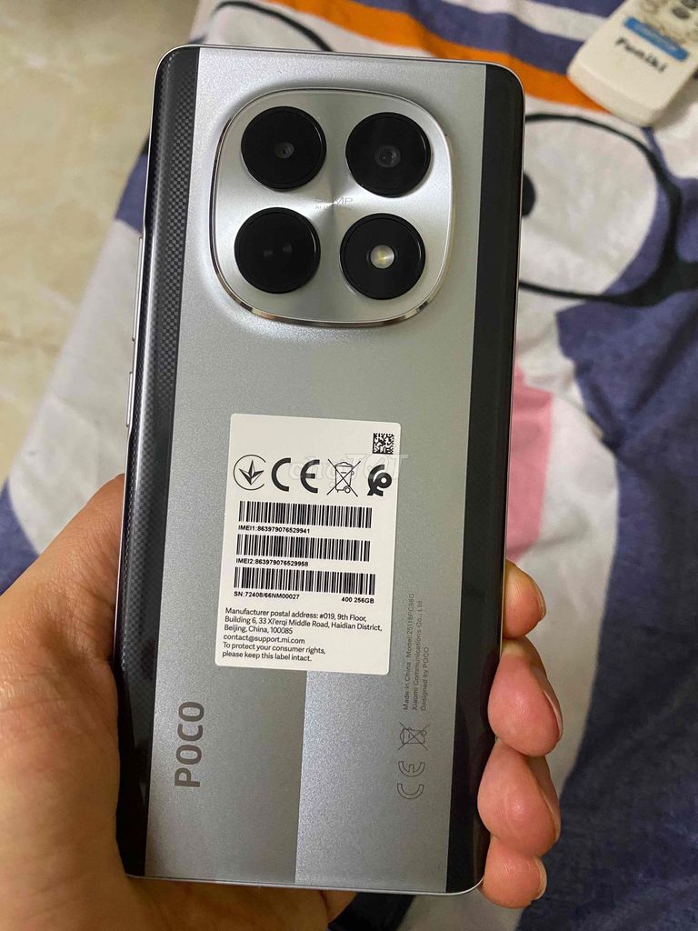 POCO M8 5G 256GB Bạc. Mua bán Điện thoại tại Quận Nam Từ Liêm Hà Nội được đăng bởi Nguyễn Công Diễn hình 1