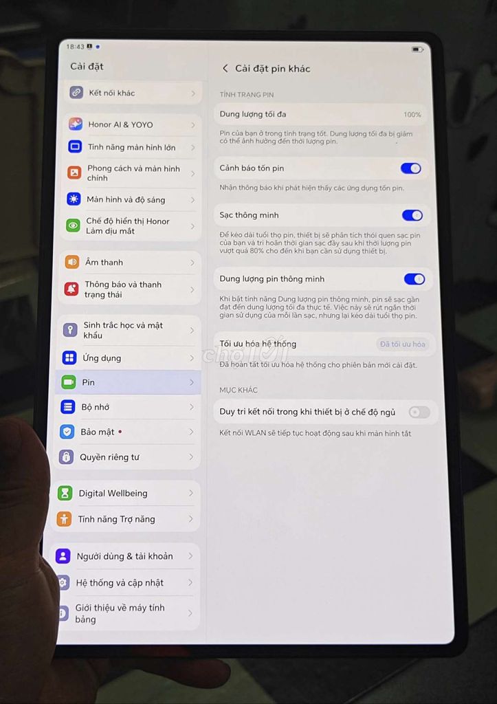 Honor Pad GT Pro Snapdragon 8s Gen3 8GB/256GB. Mua bán Điện thoại tại Thành phố Bến Tre Bến Tre được đăng bởi Đình Nguyễn 07 hình 1