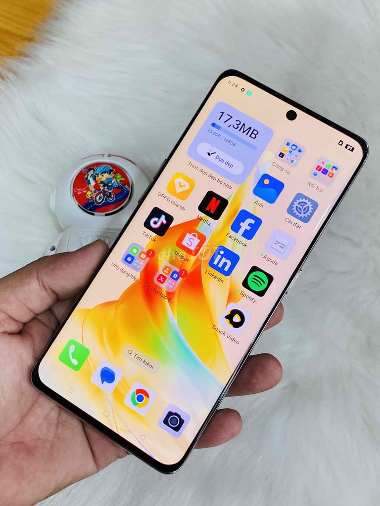 Oppo Reno 8T 5g máy đẹp pin khỏe. Mua bán Điện thoại tại Huyện Cao Lãnh Đồng Tháp được đăng bởi THẢO TIÊN hình 1