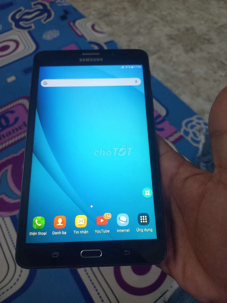 Samsung Tab A 2016 Đen Đã sử dụng. Mua bán Máy tính bảng tại Huyện Bình Chánh Tp Hồ Chí Minh được đăng bởi A Hien hình 1