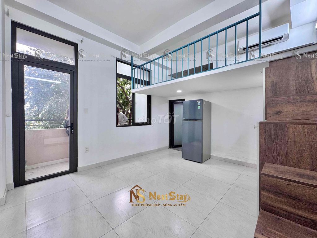 DUPLEX BANCOL RỘNG 30m2 NGAY KCN TÂN BÌNH - TOÀ THANG MÁY