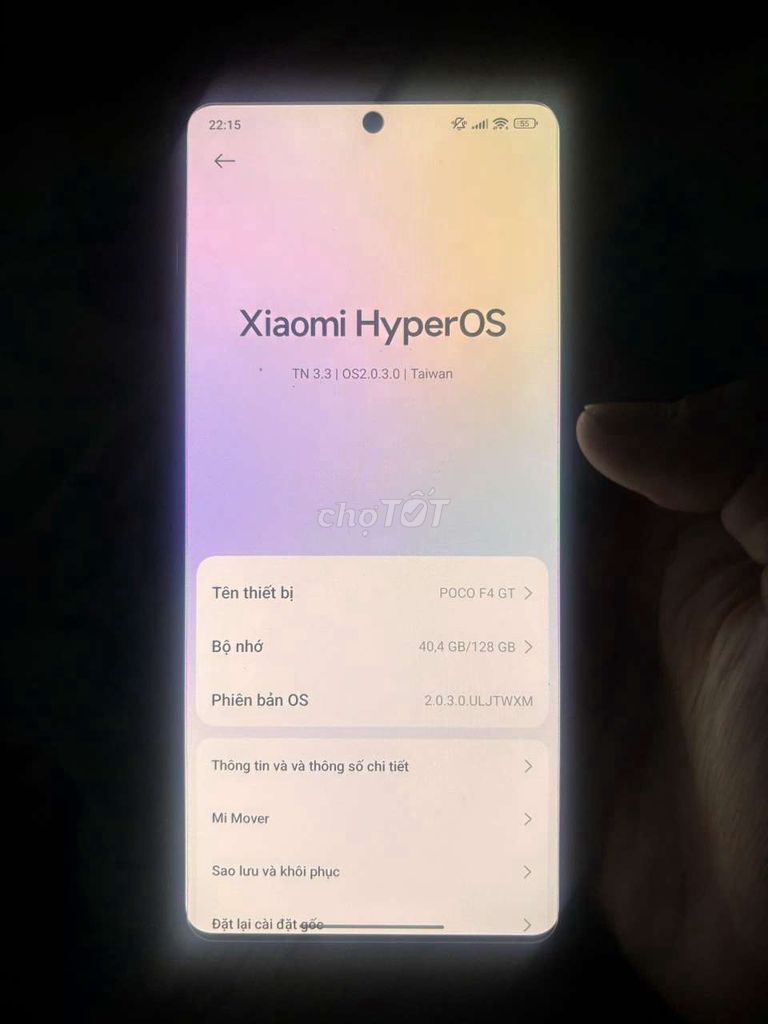 Xiaomi K50 Gaming 128GB Đen. Mua bán Điện thoại tại Huyện Hóc Môn Tp Hồ Chí Minh được đăng bởi nghia phan hình 1