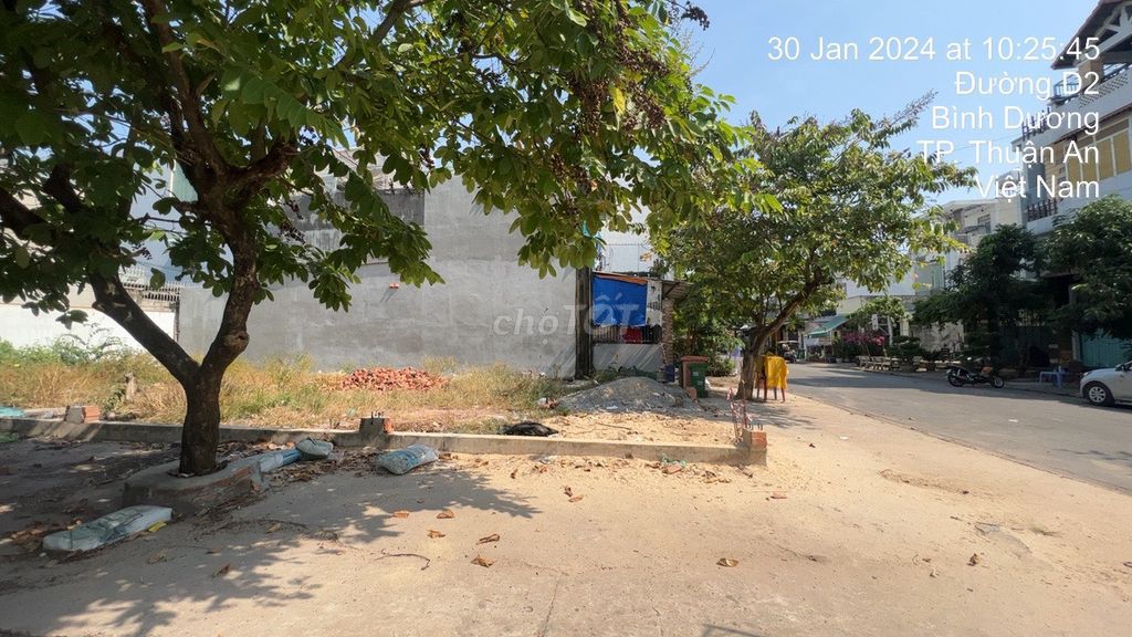 Thanh lý cặp đất góc 2 mặt tiền đường N4 (10x20) KDC An Thạnh-Thuận An