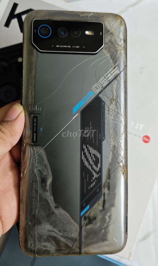 ROG 6D 12GB/256GB Đen Đã sử dụng. Mua bán Điện thoại tại Quận 12 Tp Hồ Chí Minh được đăng bởi khanh khanh hình 1