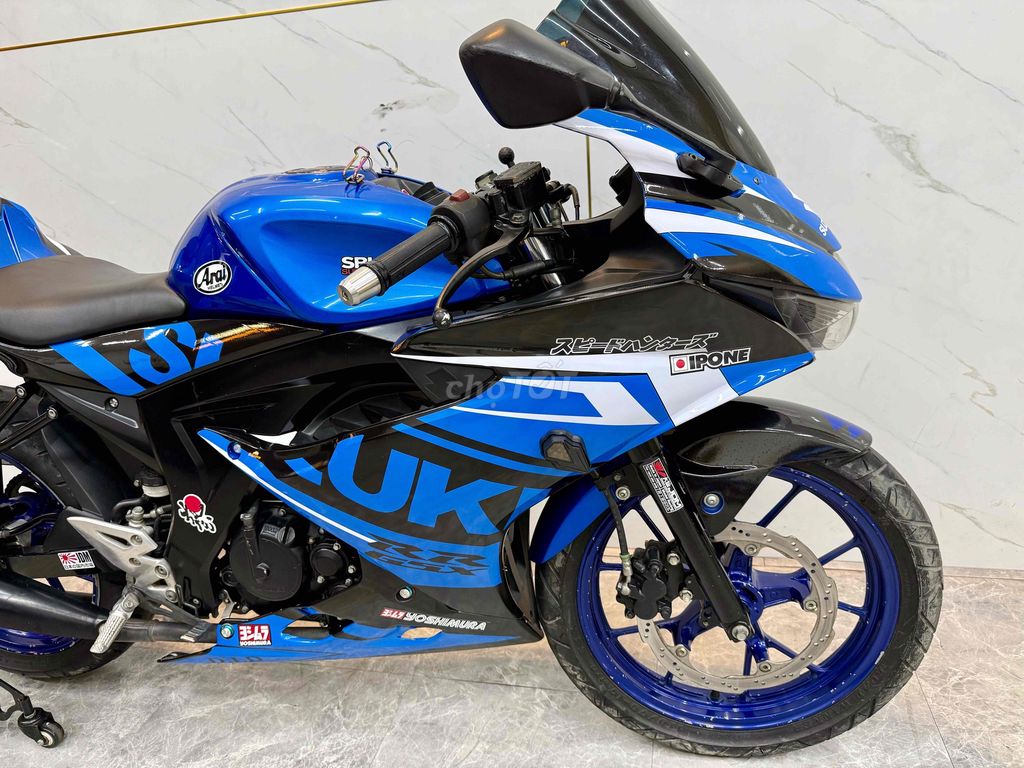 Suzuki Gsx150R 2018 сине-чёрный 30642 км