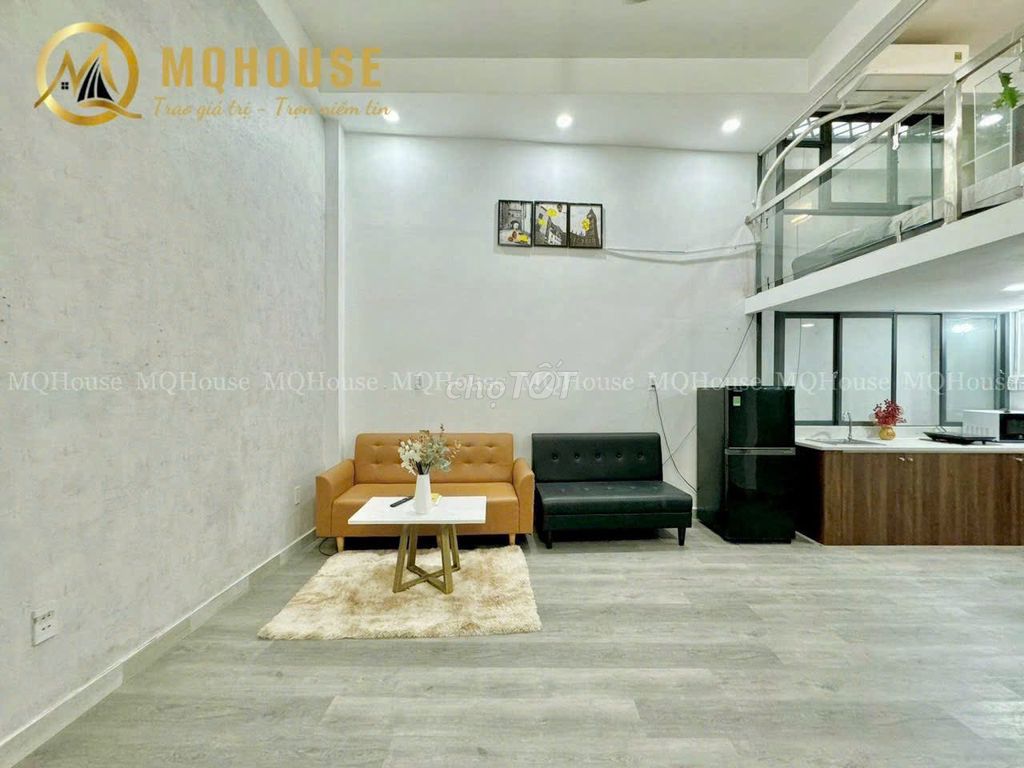 Двухуровневая студия 40м² с антресолью 2м, с мебелью в Танбине