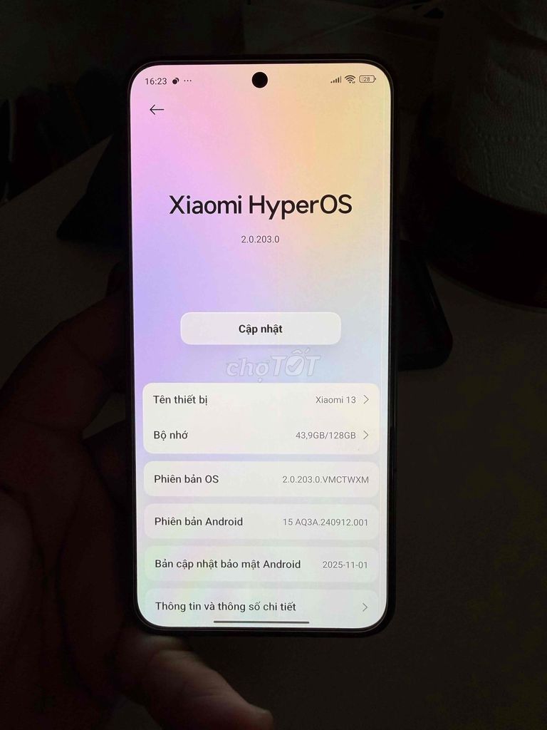 Xiaomi 13 QT 8/128GB có gl giao lưu. Mua bán Điện thoại tại Quận 6 Tp Hồ Chí Minh được đăng bởi võ Long triều hình 1