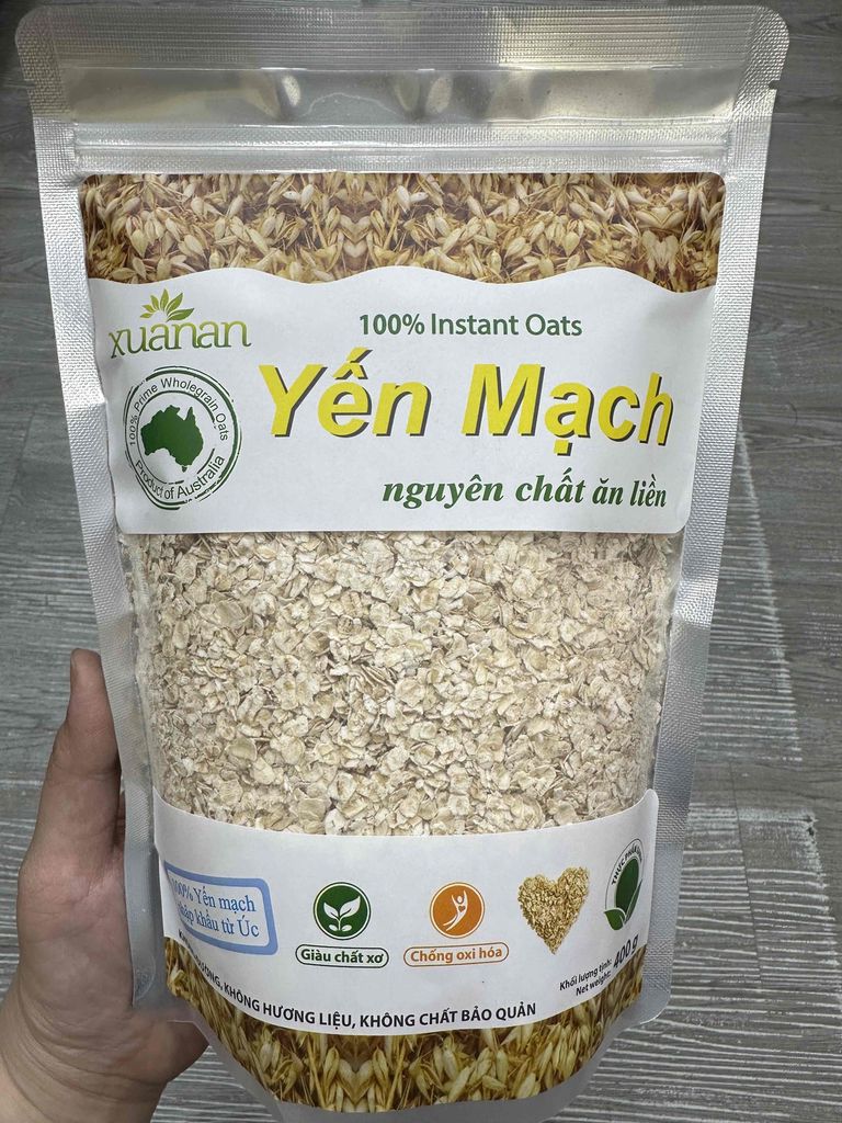 Yến mạch Xuân An Úc 400g Nguyên chất Organic. Mua bán Đồ ăn, thực phẩm và các loại khác tại Thành phố Thuận An Bình Dương được đăng bởi Hiền Phương hình 1