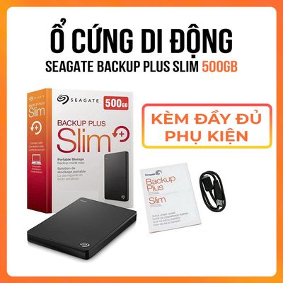 HDD BOX Seagate Backup Plus Slim 500GB 1TB 2TB 4TB. Mua bán Linh kiện (RAM, Card...) tại Quận 10 Tp Hồ Chí Minh được đăng bởi Tùng HH