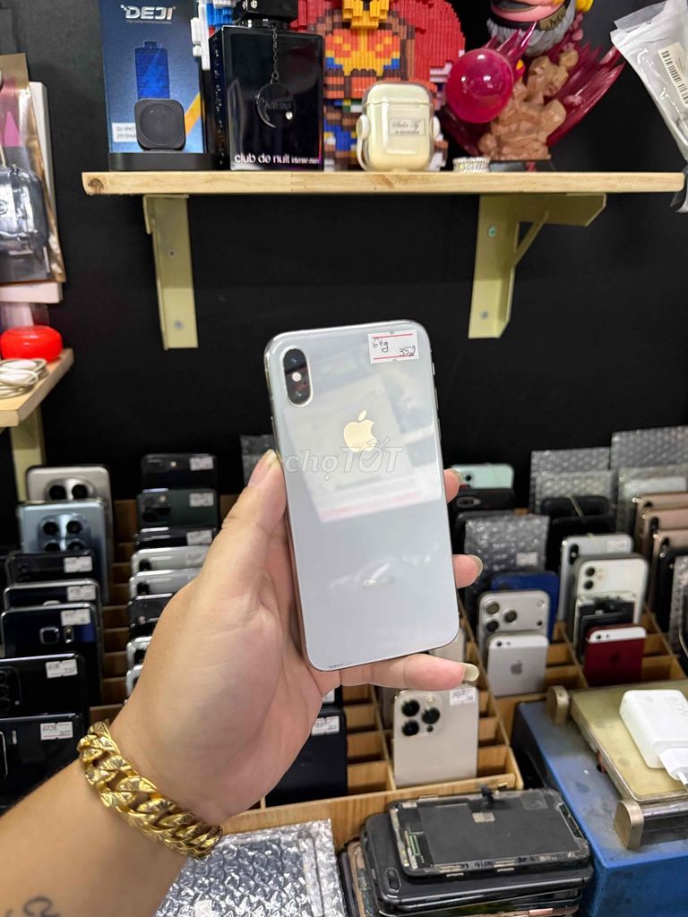 Apple iPhone X 64GB Bạc Đã sử dụng. Mua bán Điện thoại tại Quận Bình Thạnh Tp Hồ Chí Minh được đăng bởi SyTuan hình 1