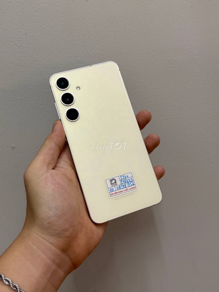 Samsung Galaxy S24 Plus 💎 Amber Yellow cao cấp. Mua bán Điện thoại tại Quận 10 Tp Hồ Chí Minh được đăng bởi Lê Quân Mobile hình 1