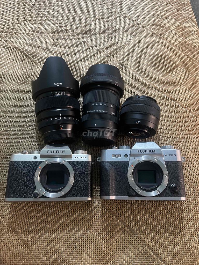 Máy ảnh Fujifilm X-T100 và fujifilm X-T20. Mua bán Máy ảnh, Máy quay tại Quận Liên Chiểu Đà Nẵng được đăng bởi Tài Kt hình 1