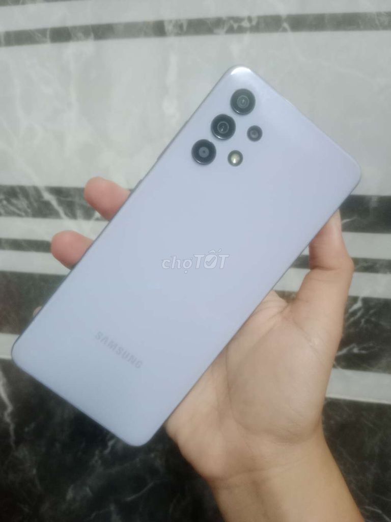 Samsung A32 128GB Tím nhạt. Mua bán Điện thoại tại Quận 8 Tp Hồ Chí Minh được đăng bởi Nguyệt Hy Apple hình 1