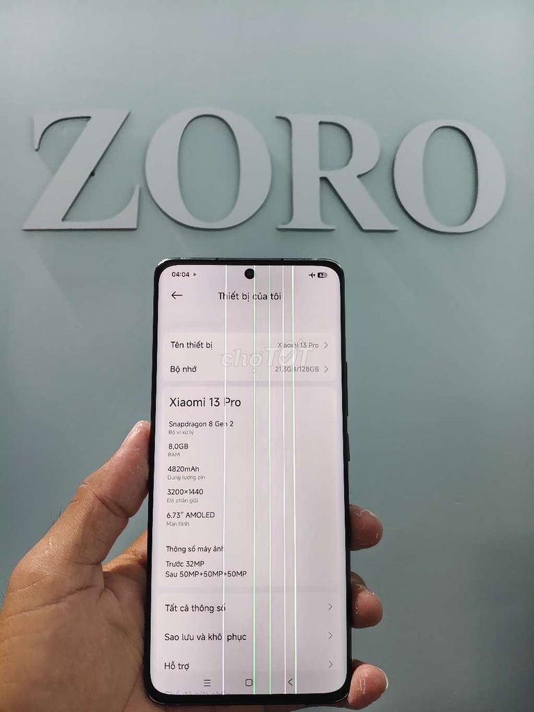 Xiaomi 13 Pro Rom Quốc Tế. Mua bán Điện thoại tại Thành phố Sóc Trăng Sóc Trăng được đăng bởi ZORO CHUYÊN SỌC hình 1